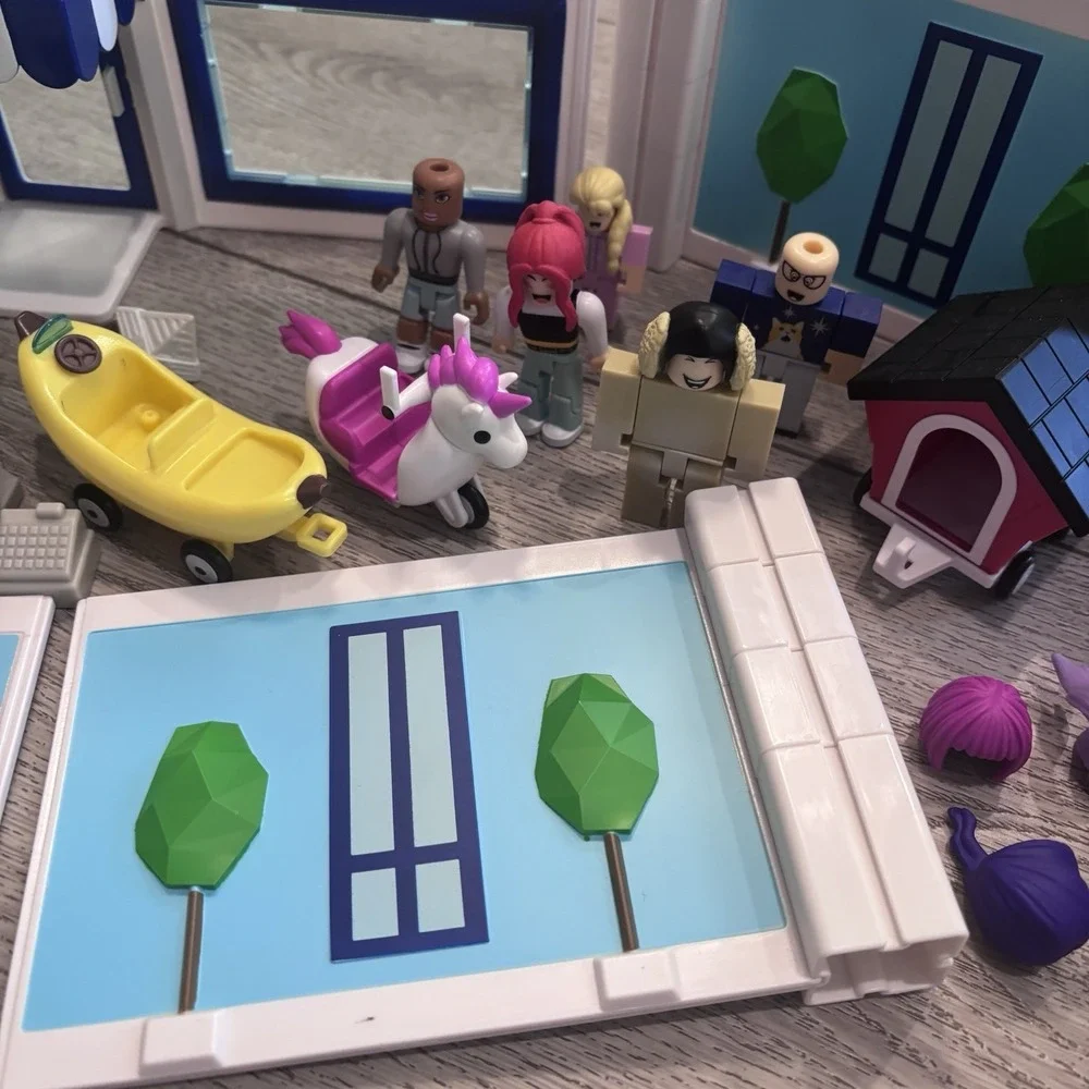 Robolox Lot Of Adopt Me Pet Shop Store Playset Figures Assessories Store